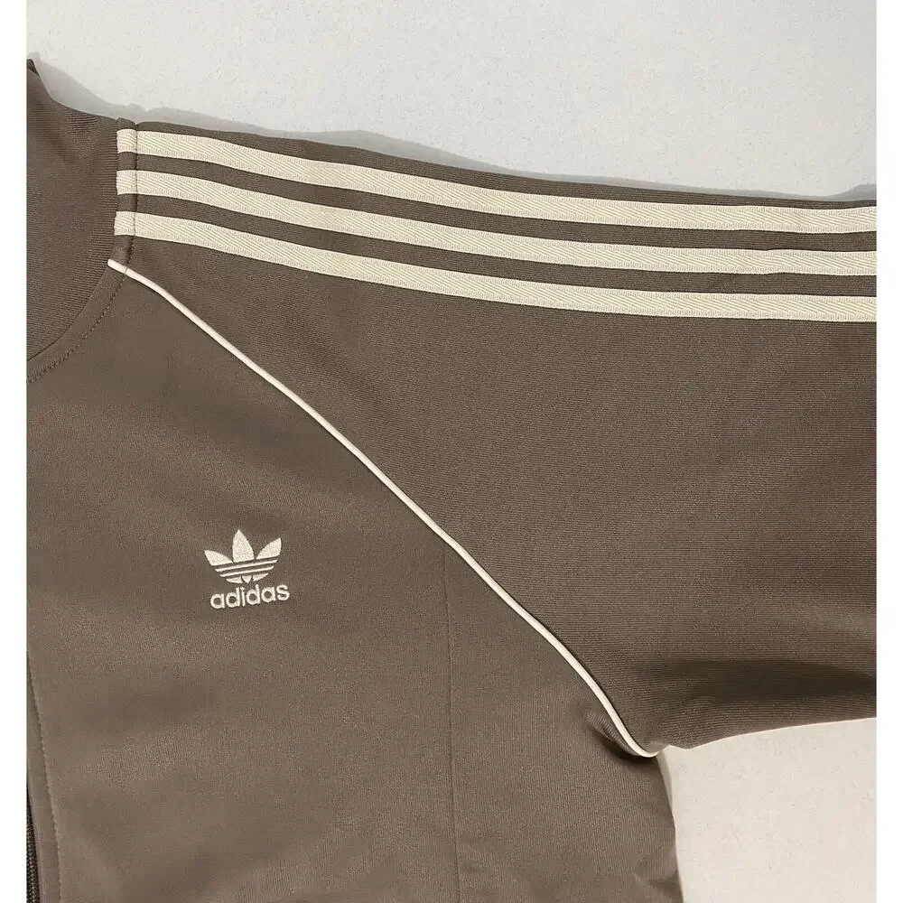 Adidas Originals Classics Superstar Tracksuit Trace Brown Size L